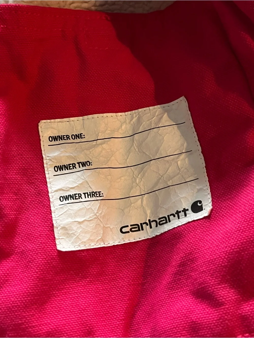 CARHARTT Girls Pink Sherpa-Lined Zip Front Hooded Jacket 7-8